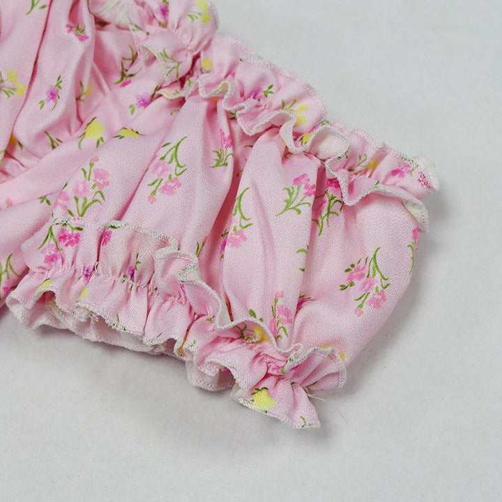 Walk On The Beach Floral Maxi Dress - Bella Chix Co