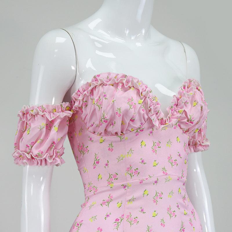 Walk On The Beach Floral Maxi Dress - Bella Chix Co
