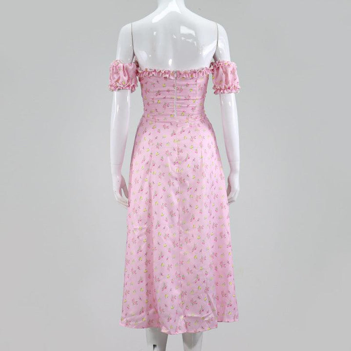Walk On The Beach Floral Maxi Dress - Bella Chix Co