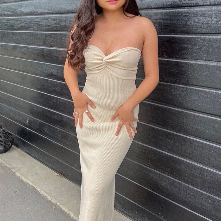 Serene Sunset Tube Dress