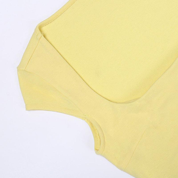 Stalinic Square Neck Bodycon Dress - Bella Chix Co