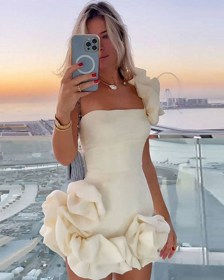 Petal Perfection Mini Dress