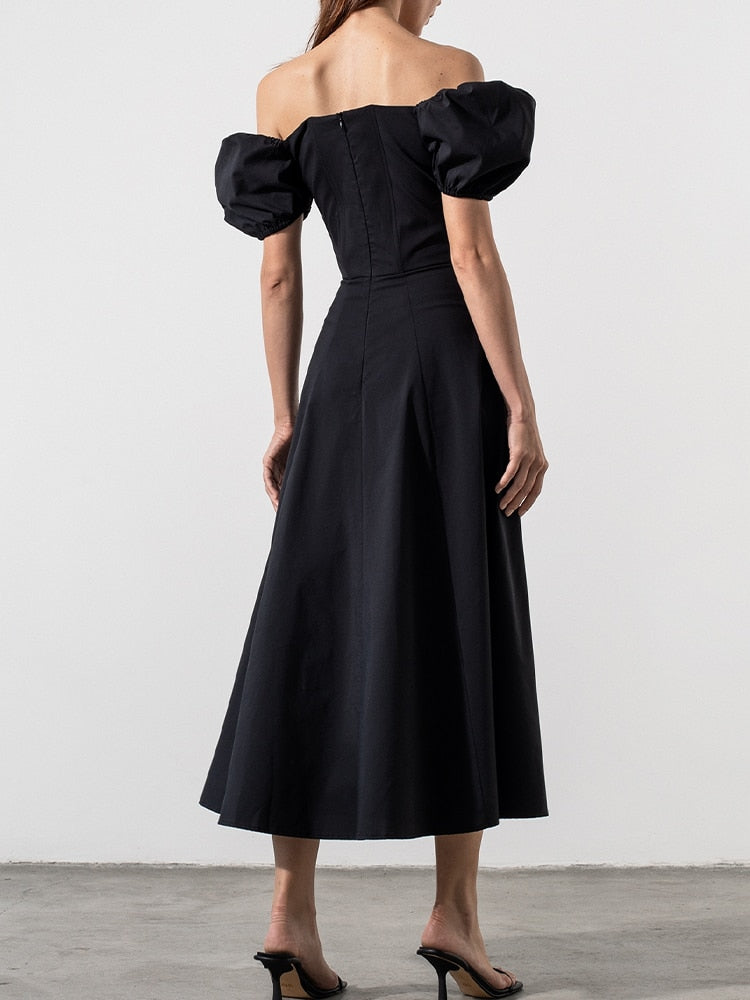 Clancy Ruched Tie Up Dress