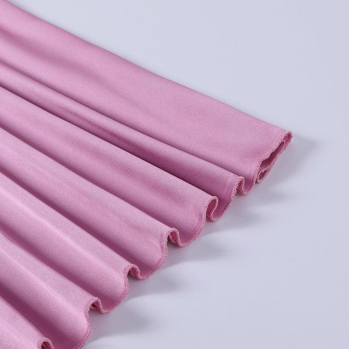 Averil Satin Chain Cut Out Dress - Bella Chix Co