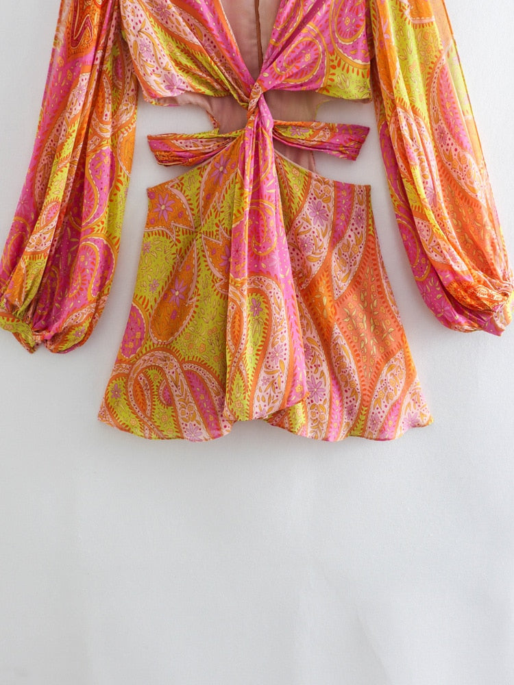 'Wonder Wistfully' Bohemian Dress