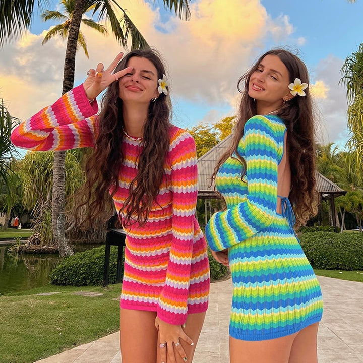 'Beach Please' Vacation Bodycon Dress