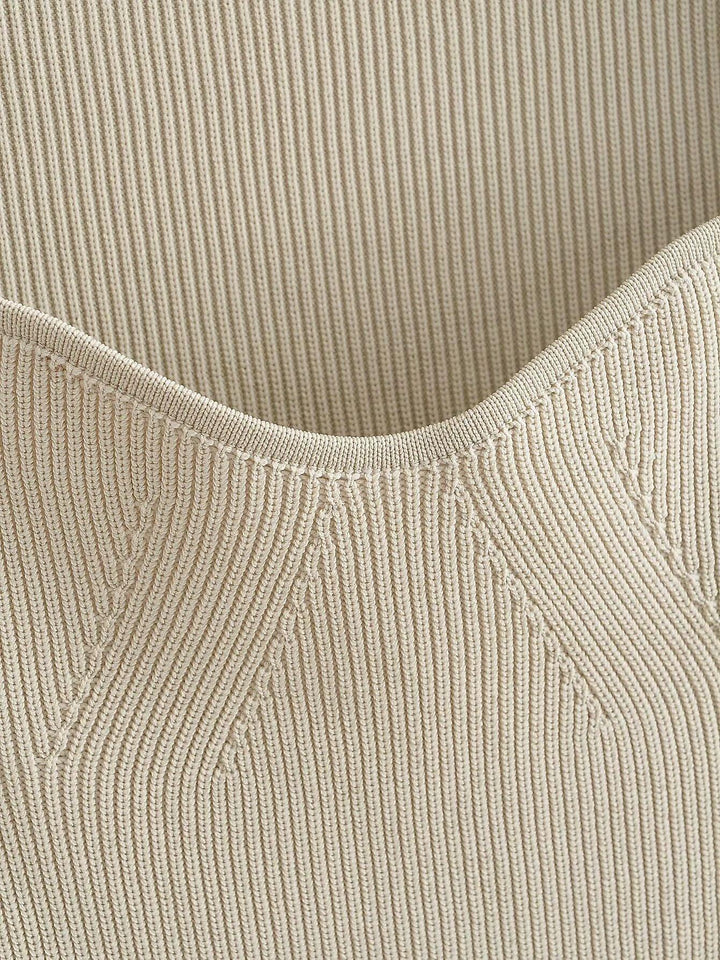 Aloy Knitted Full Sleeve Top - Bella Chix Co