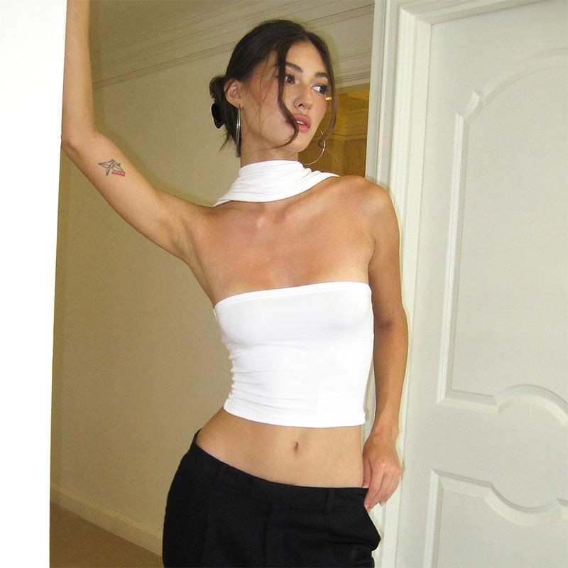 Heavenly Halter Backless Top