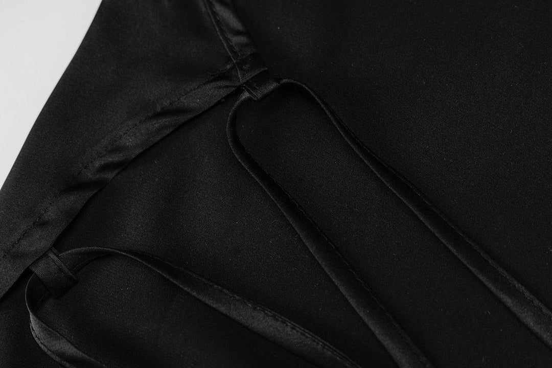 Camilla Lace Up Dress - Bella Chix Co