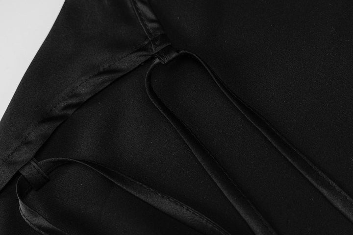 Camilla Lace Up Dress - Bella Chix Co