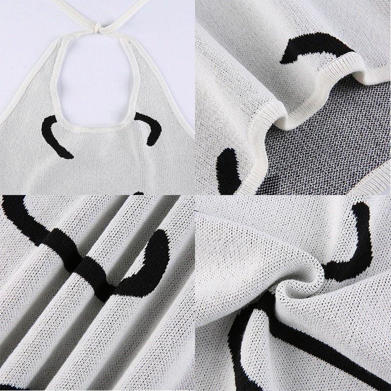 Gemma Backless Halter Dress - Bella Chix Co