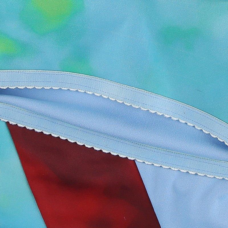 Grace Sheath Patchwork Dress - Bella Chix Co