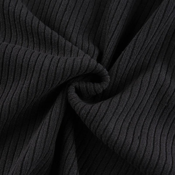 Ive Black Tie Up Dress - Bella Chix Co