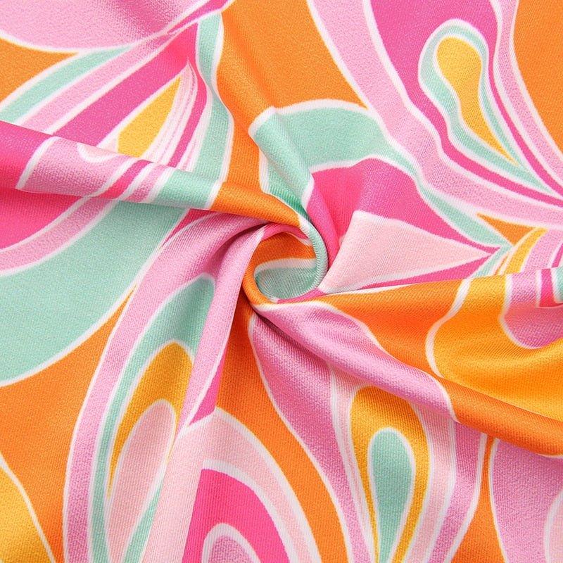 Luna Floral Mini Dress - Bella Chix Co