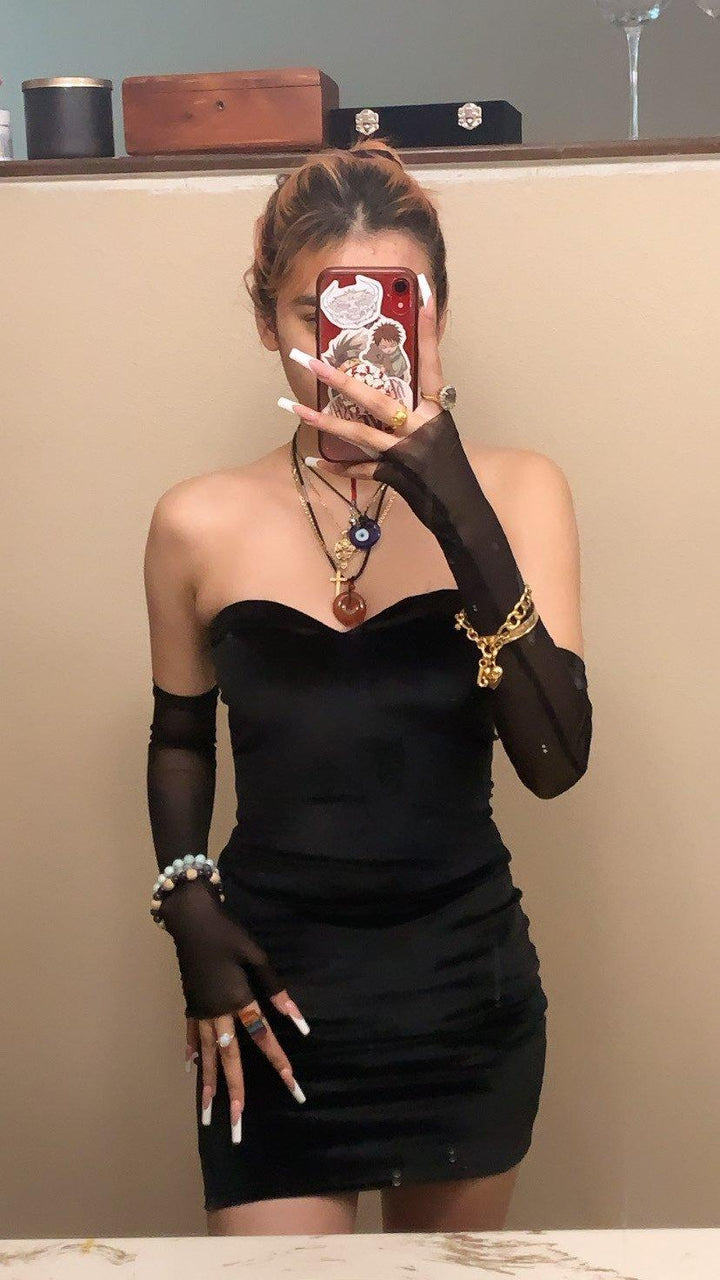 Zeta Backless Mini Dress - Bella Chix Co