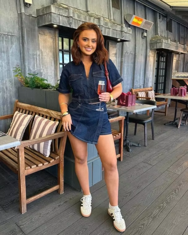 Uncommon Cropped Shirt Denim Set