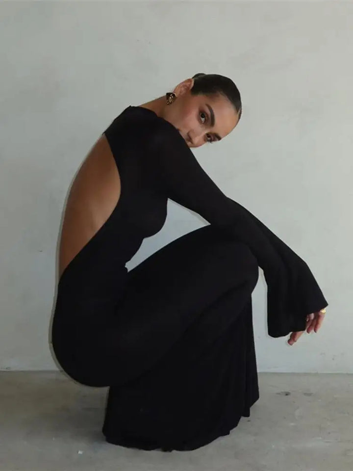 Esme Backless Skinny Dress