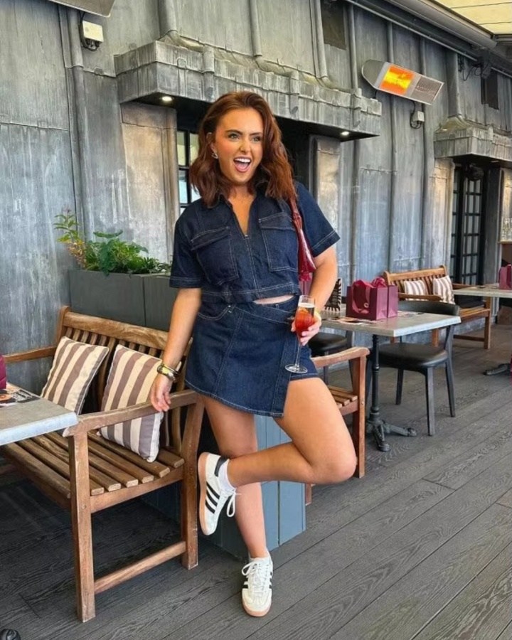 Uncommon Cropped Shirt Denim Set