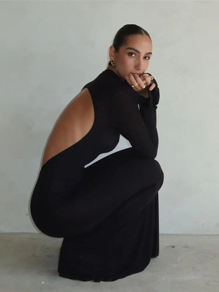 Esme Backless Skinny Dress