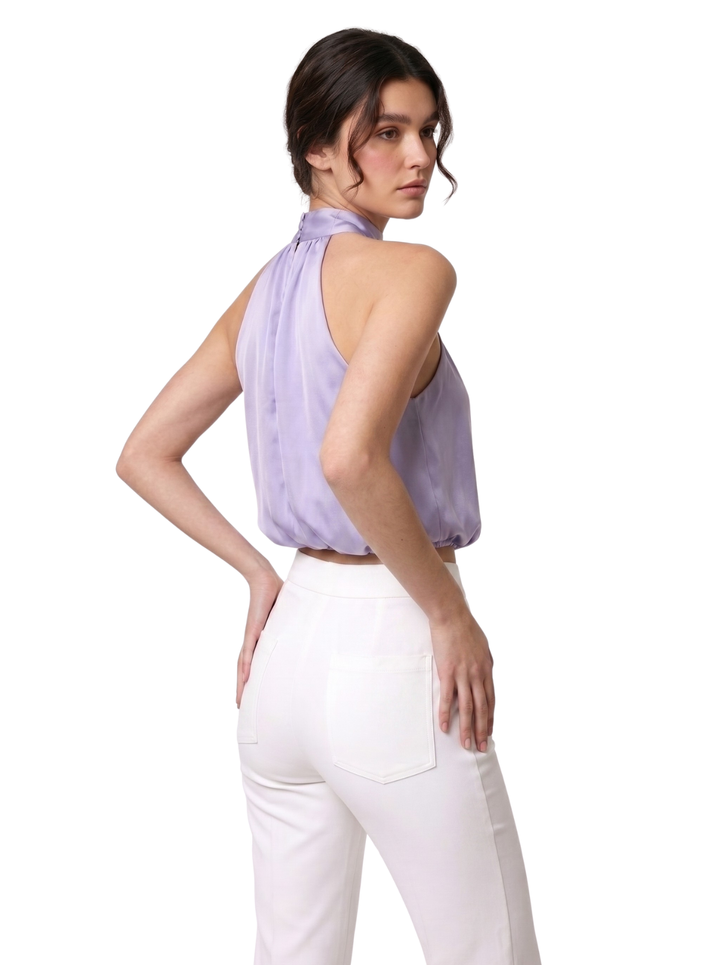 Swiss Sculpt Stretchable BootCut Flare Pants - White