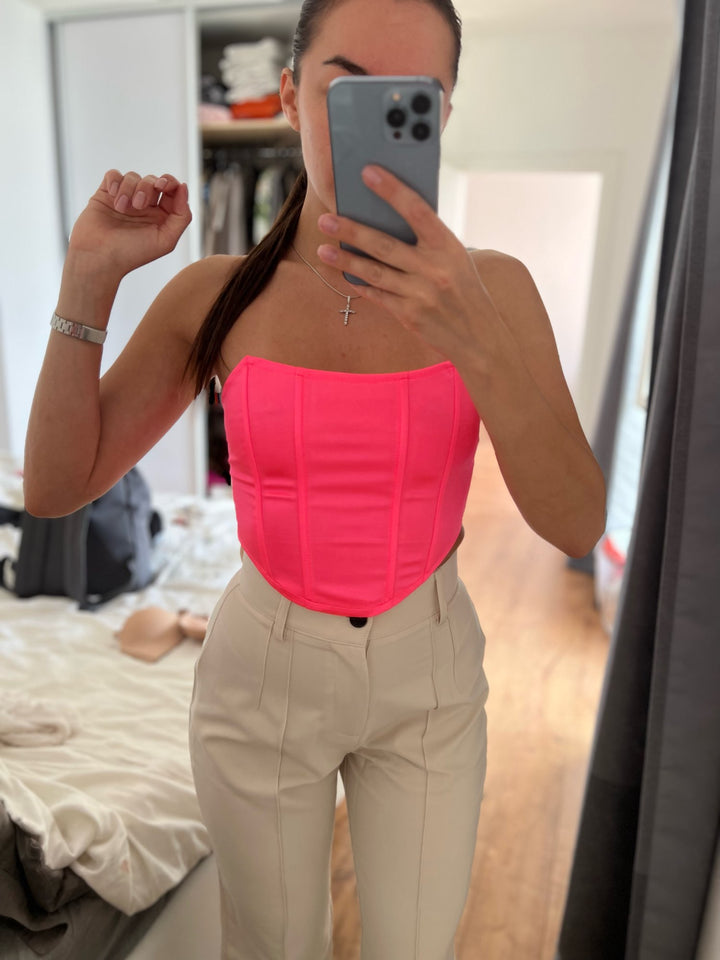 Naomi Corset Crop Top