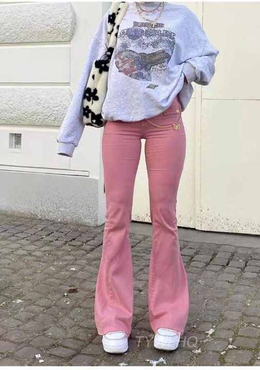 Blushing Bell-Bottoms Jeans