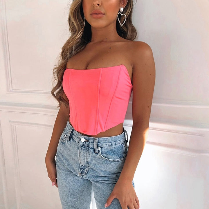 Naomi Corset Crop Top