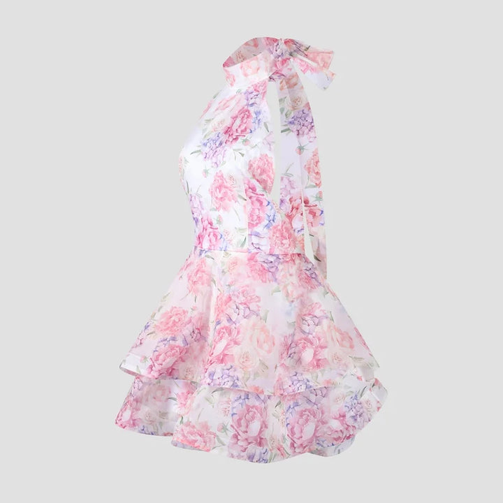 Colette Halter Neck Floral Dress