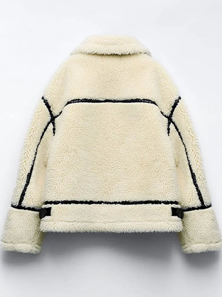 Keep You Cozy Faux Fur Zipper