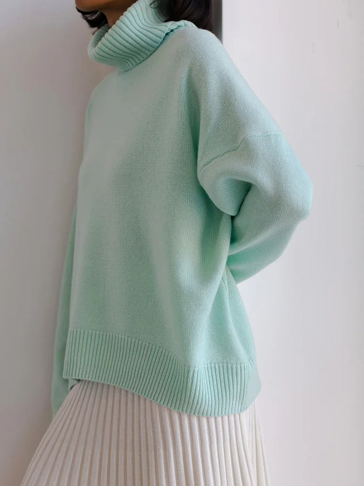 Kyra Turtleneck Oversize Sweater