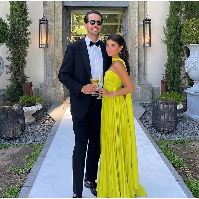 Starting Fresh Strapless Ribbon Maxi Dress