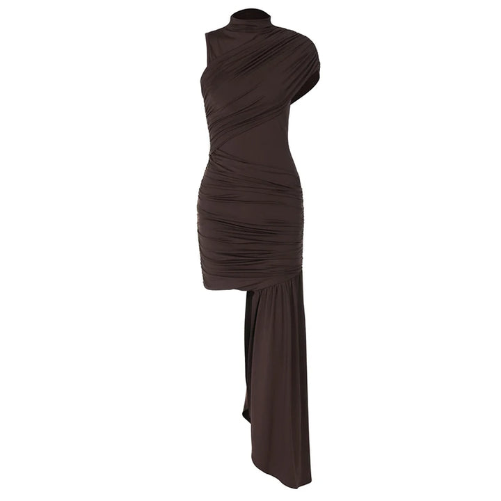 Your Needs Met Draped Mini Dress
