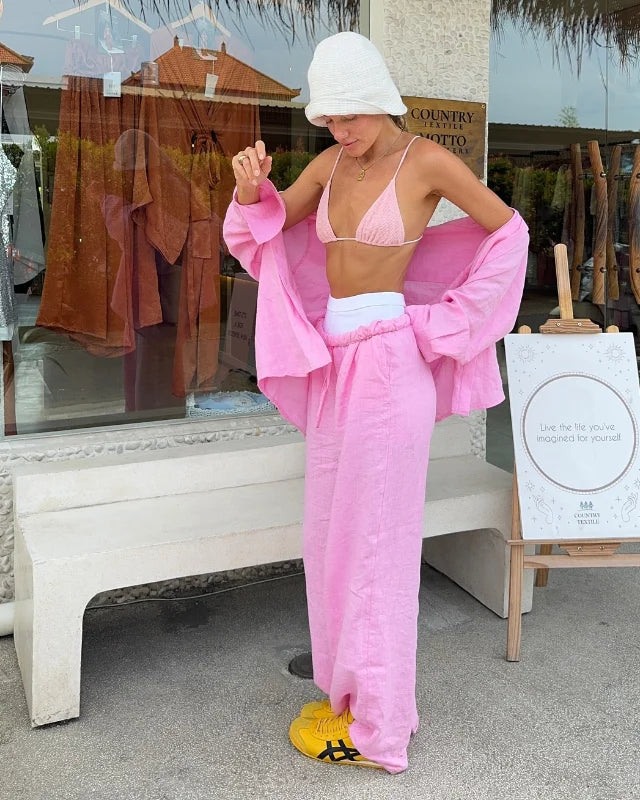 Daydreaming Loose Shirt Matching Set
