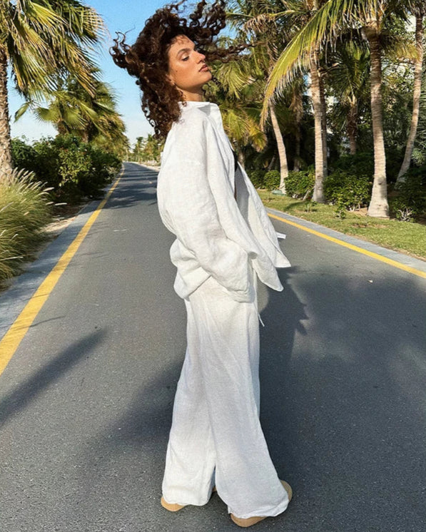 Daydreaming Loose Shirt Matching Set