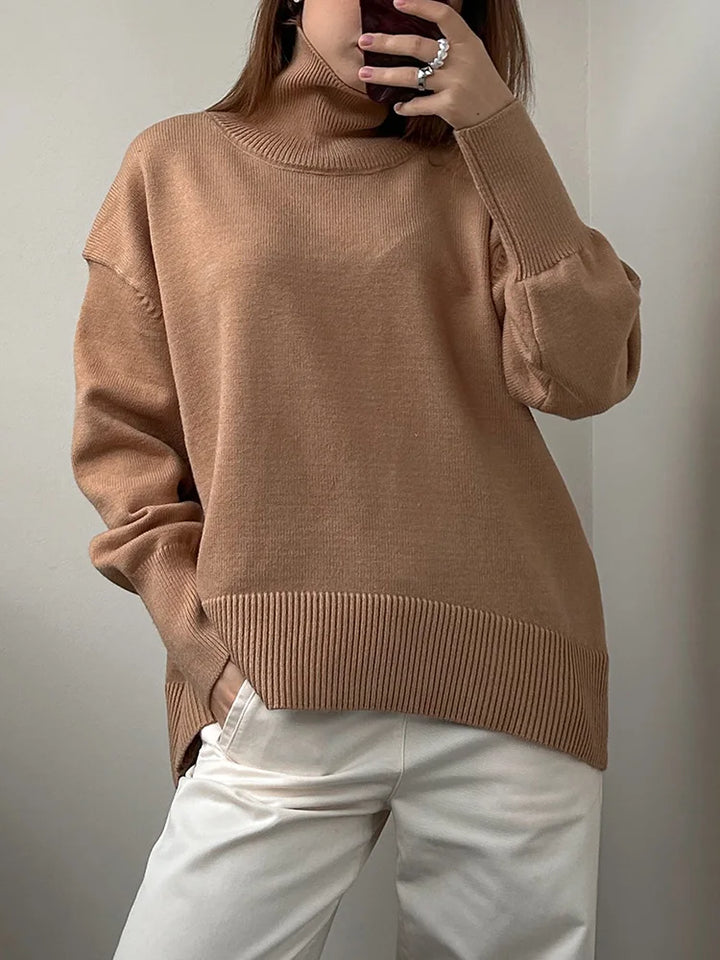 Morgan Turtleneck Knitted Sweater