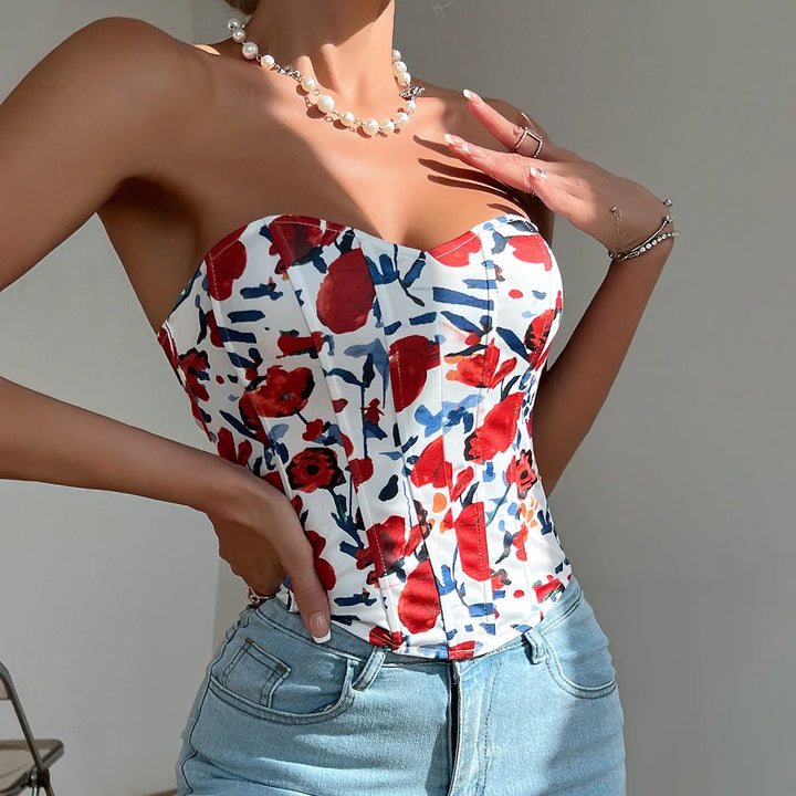 Analisa Floral Corset Top