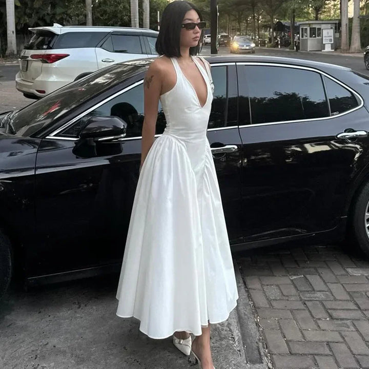 Dalier Halter Neck Dress