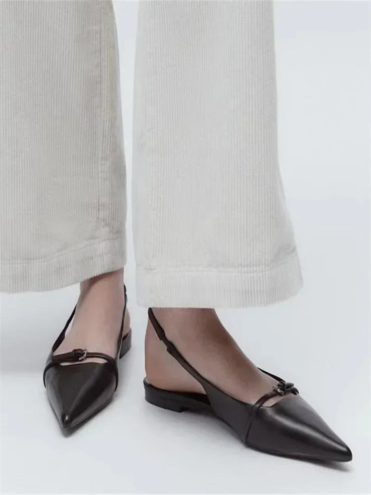 Under The Dessert Slingback Shoes