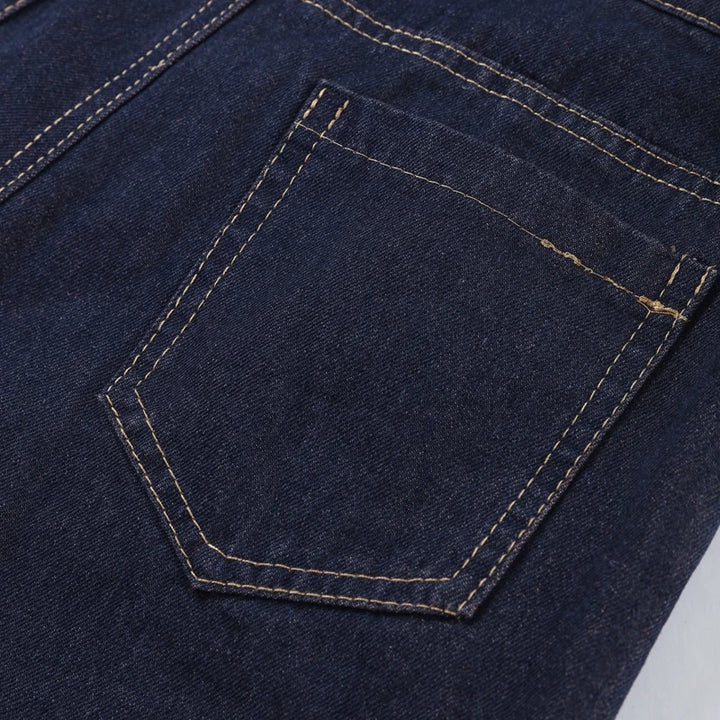 Office Era Square Neck Denim Set