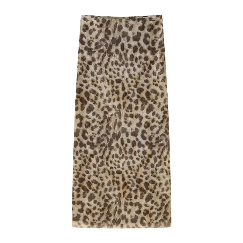 Fierce Instincts Printed Skirt