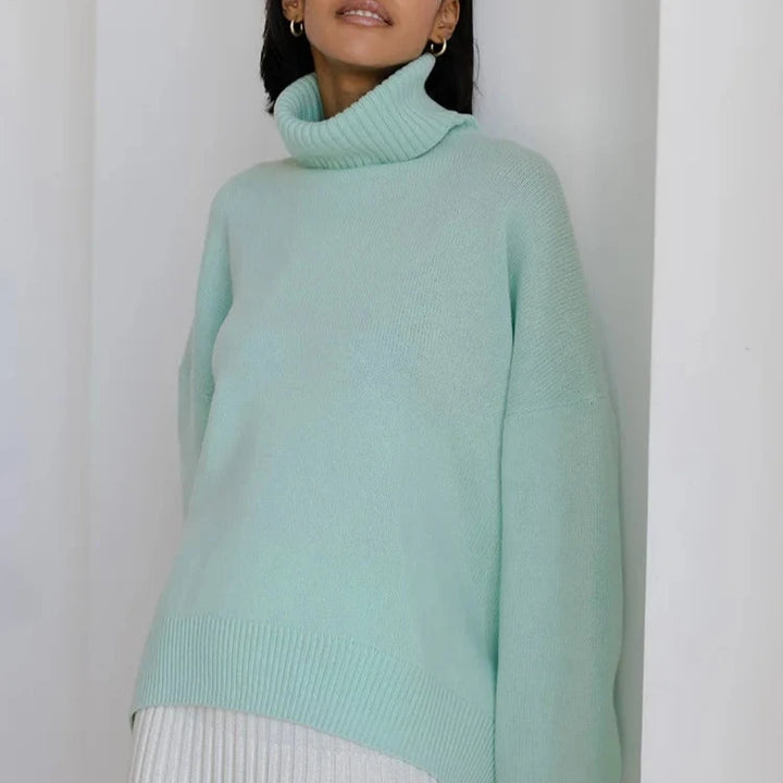 Kyra Turtleneck Oversize Sweater