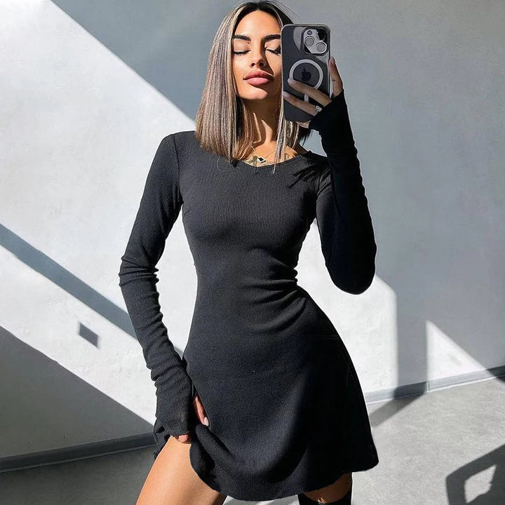 Penny Full Sleeves Mini Dress