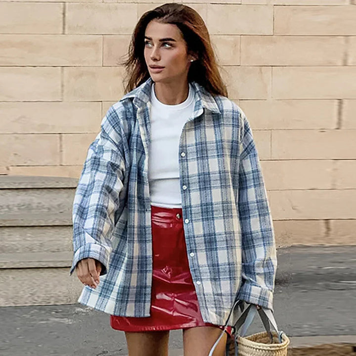 Newport Loose Plaid Shirt