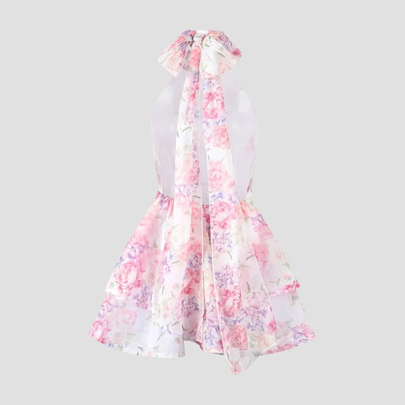 Colette Halter Neck Floral Dress