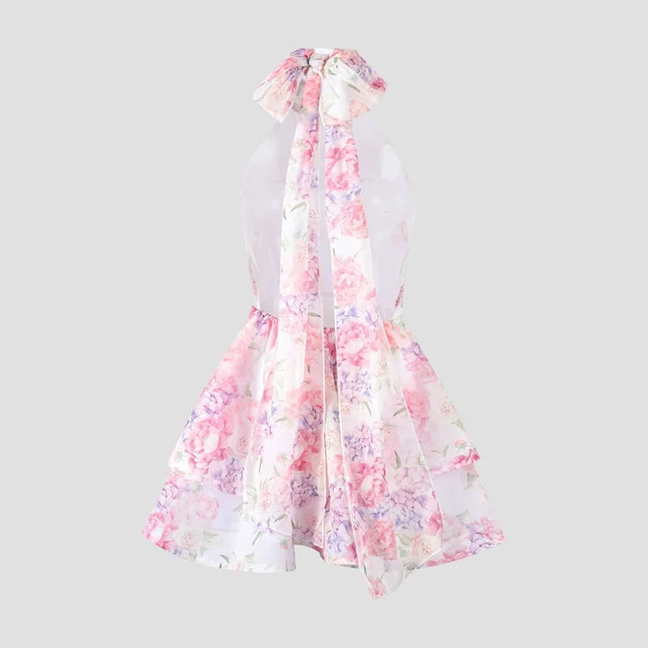 Colette Halter Neck Floral Dress