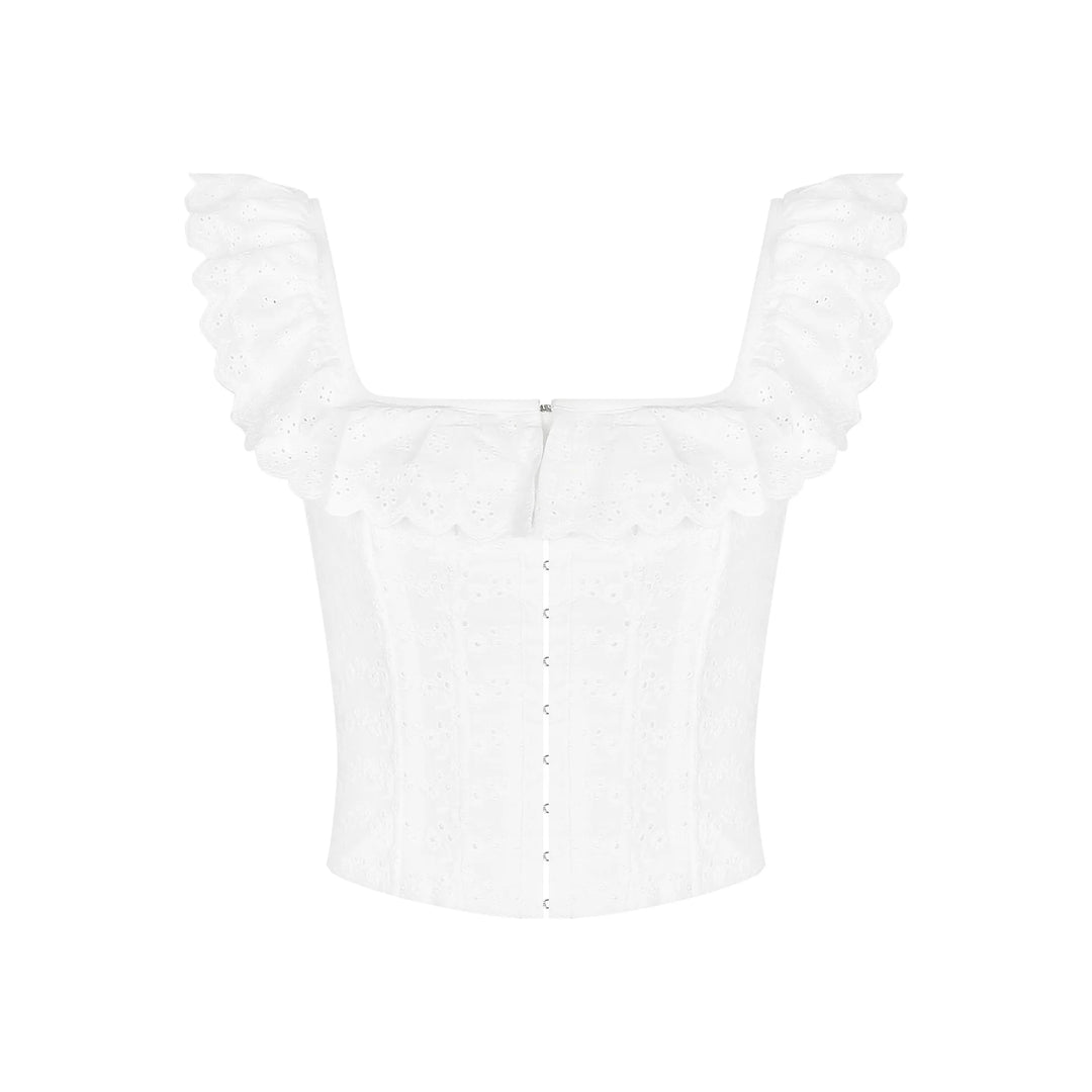 Maliya Cropped Corset Top