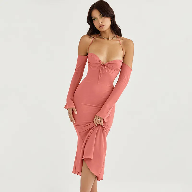 Curve-Hugging Midi Delight Bodycon Dress Bella Chix Co Curve-Hugging Midi Delight Bodycon Dress Bella Chix Co