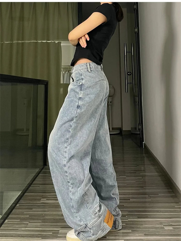 Ayana High Waisted Baggy Jeans