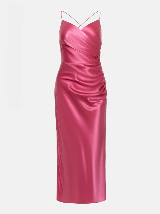 'The Victory' Satin Dress