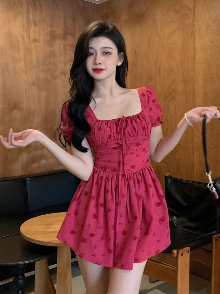 Rosy Raspberry Mini Dress